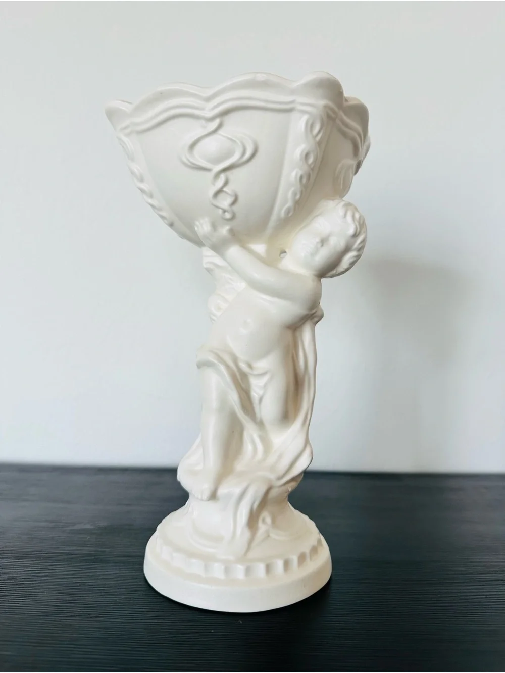 Vintage Inarco Japan Cherub Pedestal Planter